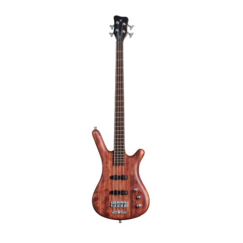 Warwick Teambuilt Pro Series Corvette Bubinga, 4-String, Active - Natural Transparent Satin act/act BUB fretted w/ Bag